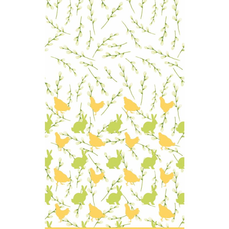 DUNI TAFELLAKEN BUNNIES EN HENS 138X220 - 7321011943111 - *0010195298