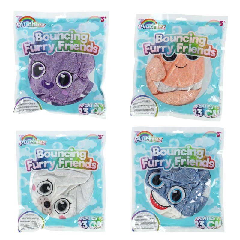 PLUCHIEZ BAL BOUNCING SPARKLE SEA ANIMAL - 735 1210 - 735-1210