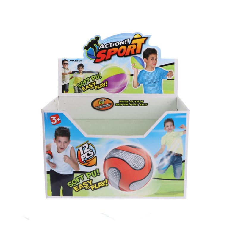 BAL SOFT 12 CM ASSORTI - 735 4271 - 735-4271