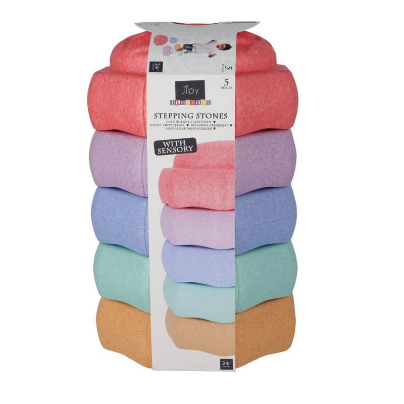 STAPBLOKKEN MET SENSORY JIPY DISCOVER 5 - 740 0021 - 740-0021