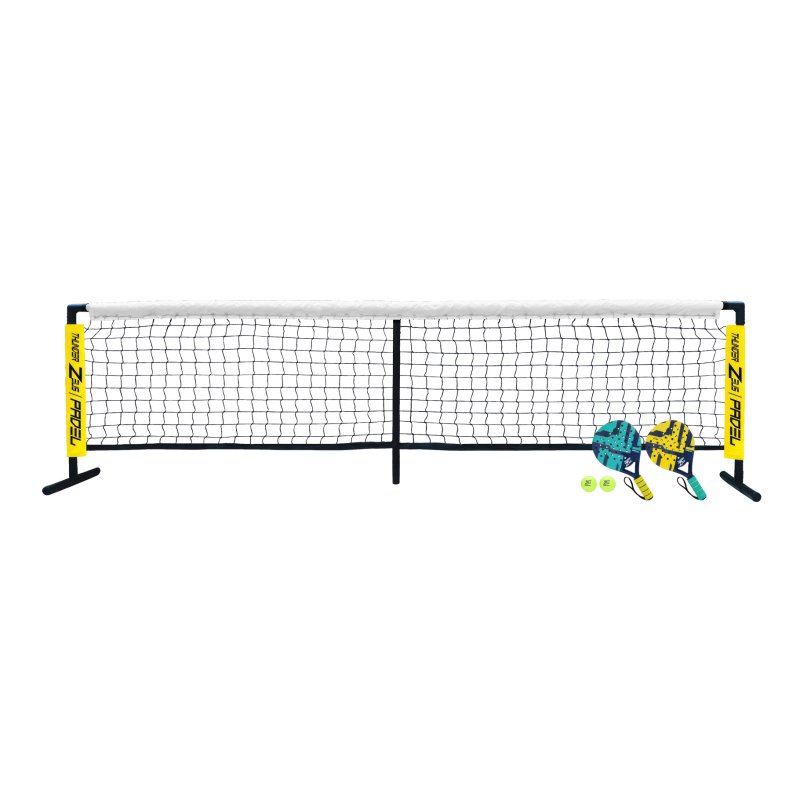 PADELSET KIDS NET + 2 RACKETS + 2 BALLEN - 740 4003 - 740-4003