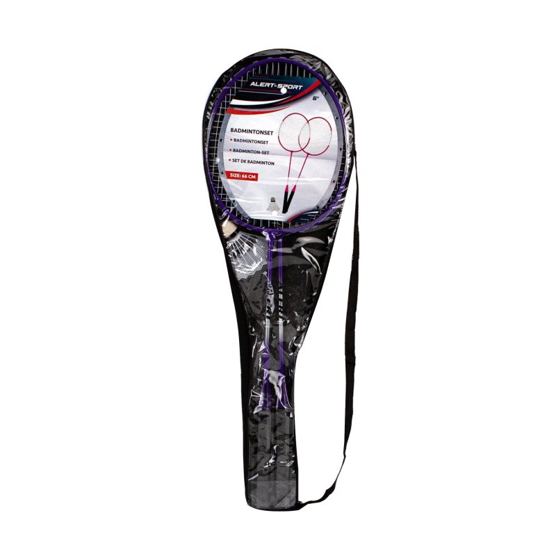 BADMINTON SET 2 PERSONEN ALERT - 741 8183 - 741-8183