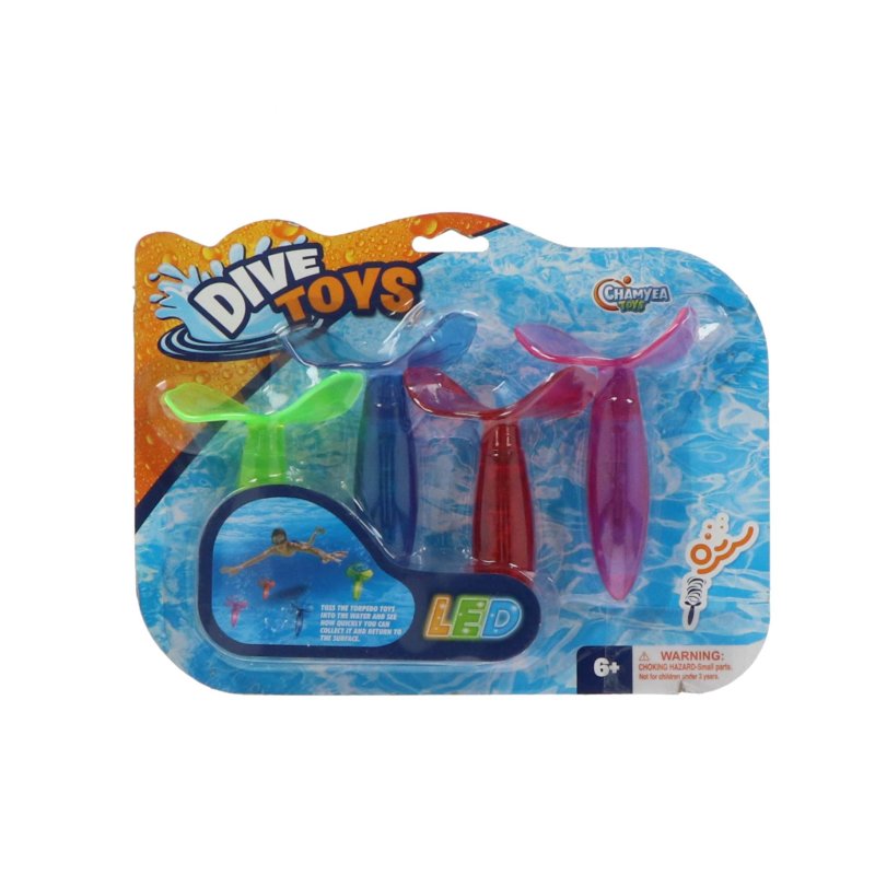 DUIKSET OCTOPUS 4 DELIG MET LICHT - 772 1634 - 772-1634