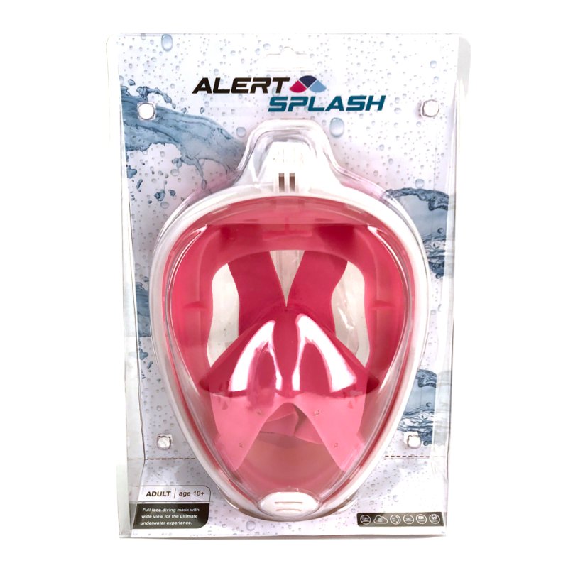 DUIKBRIL MASKER L/XL ROZE ALERT - 772 3503 - 772-3503