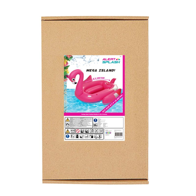 OPBLAASBAAR FIGUUR SMALL FLAMINGO 240X18 - 778 1132 - 778-1132