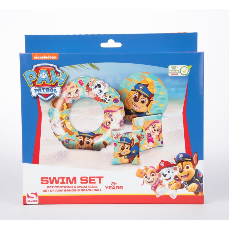 ZWEMSET (VLEUGELS, RING EN BAL) PAW PATR - 778 6063 - 778-6063