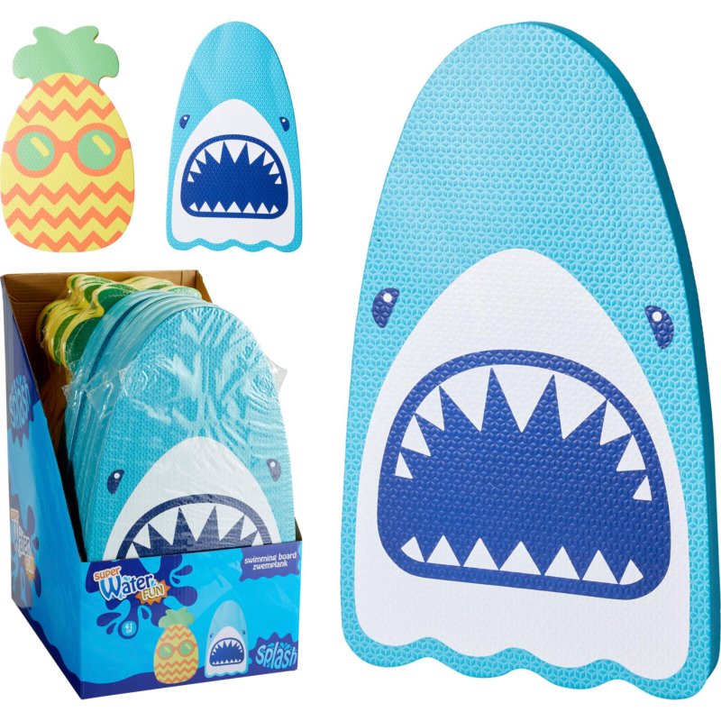 ZWEMBORD HAAI/ANANAS 24X2,5X40,2CM - 778 9063 - 778-9063