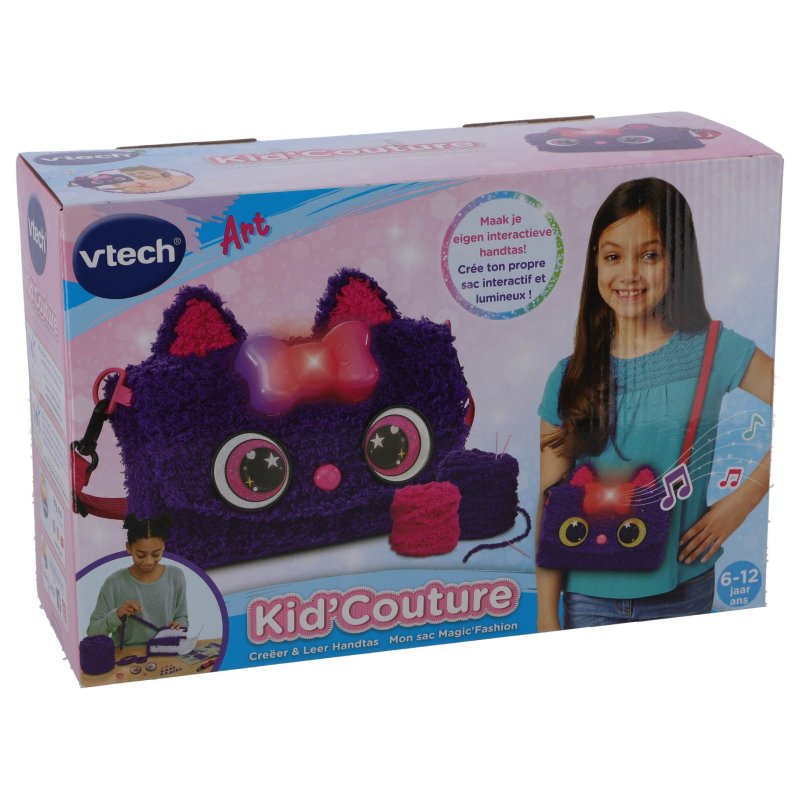 KID COUTURE CAT CRE&Euml;REN &amp; LEER HANDTAS - 786 5123 - 786-5123