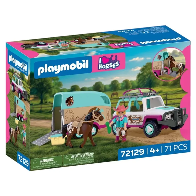 PM 72129 TERREINWAGEN + PAARDENTRAILER - 8 4 - 437-2129
