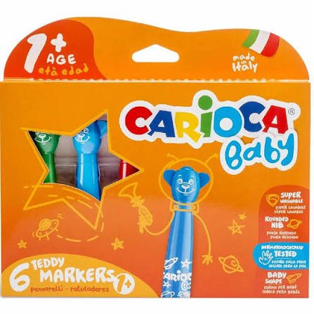CARIOCA BABY TEDDY VILTSTIFTEN - 8003511428150 - 650-8150