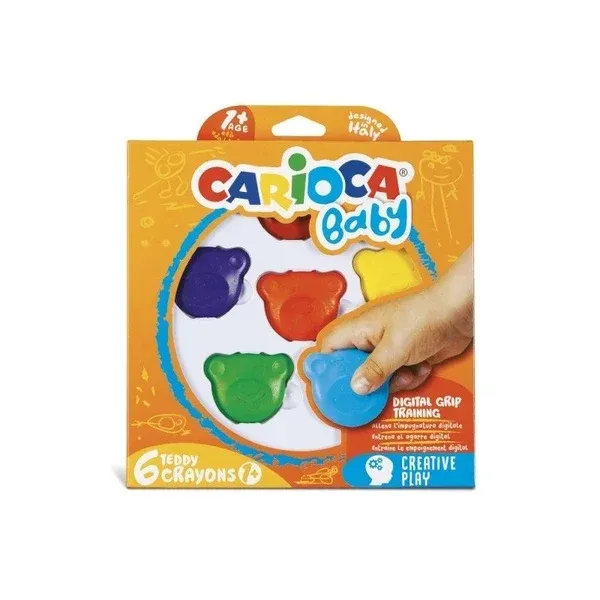 CARIOCA BABY TEDDY KLEURPADS KRIJTJES - 8003511429560 - 651-9560