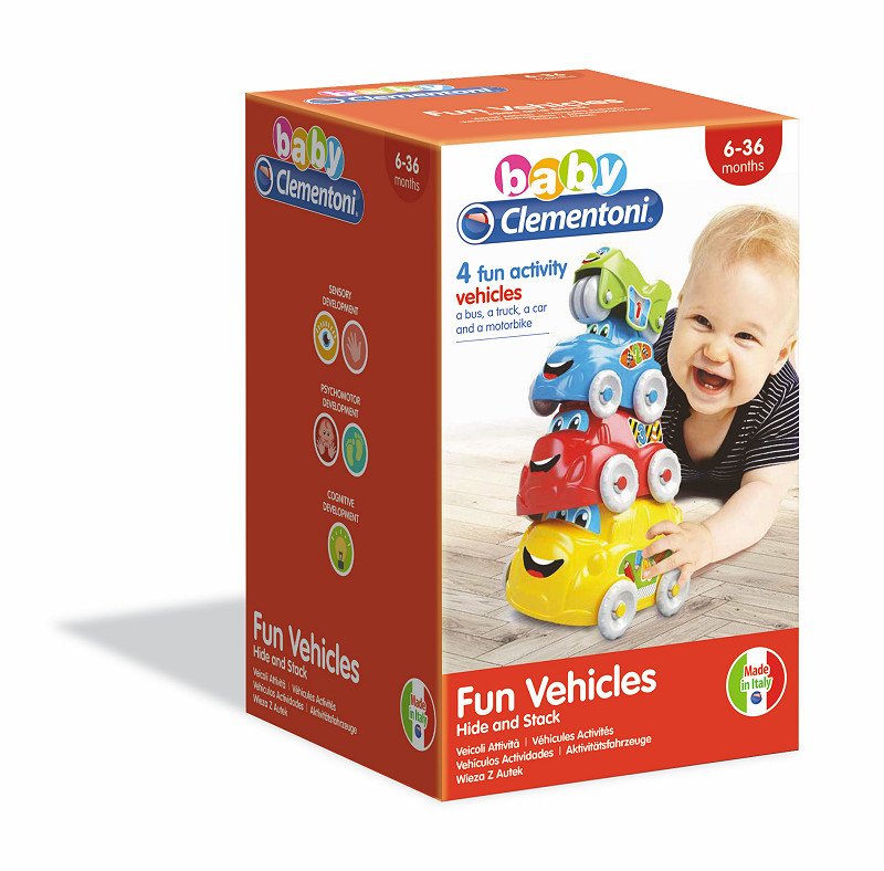 CLEMENTONI BABY AUTO STAPELEN - 8005125171118 - 405-7111