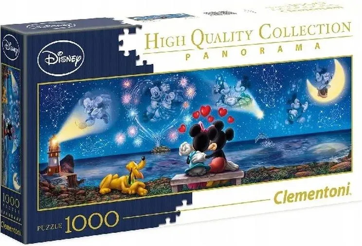 PUZZEL 1000ST MICKEY&amp;MINNIE PANORAMA - 8005125395033 - 613-5033