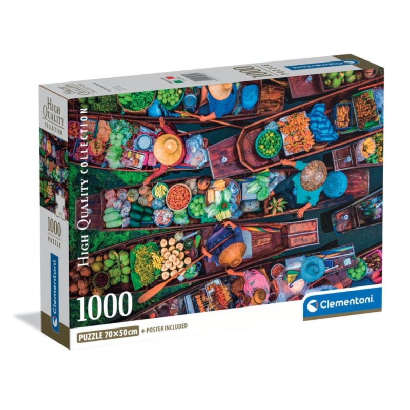 PUZZEL 1000 THAISE DRIJVENDE MARKT - 8005125399321 - 613-9321