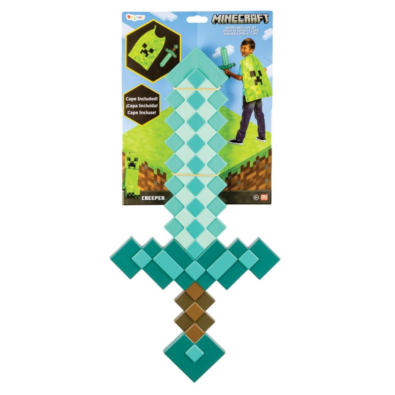 MINECRAFT ZWAARD EN MASKER SET COMPLEET - 802 6259 - 802-6259