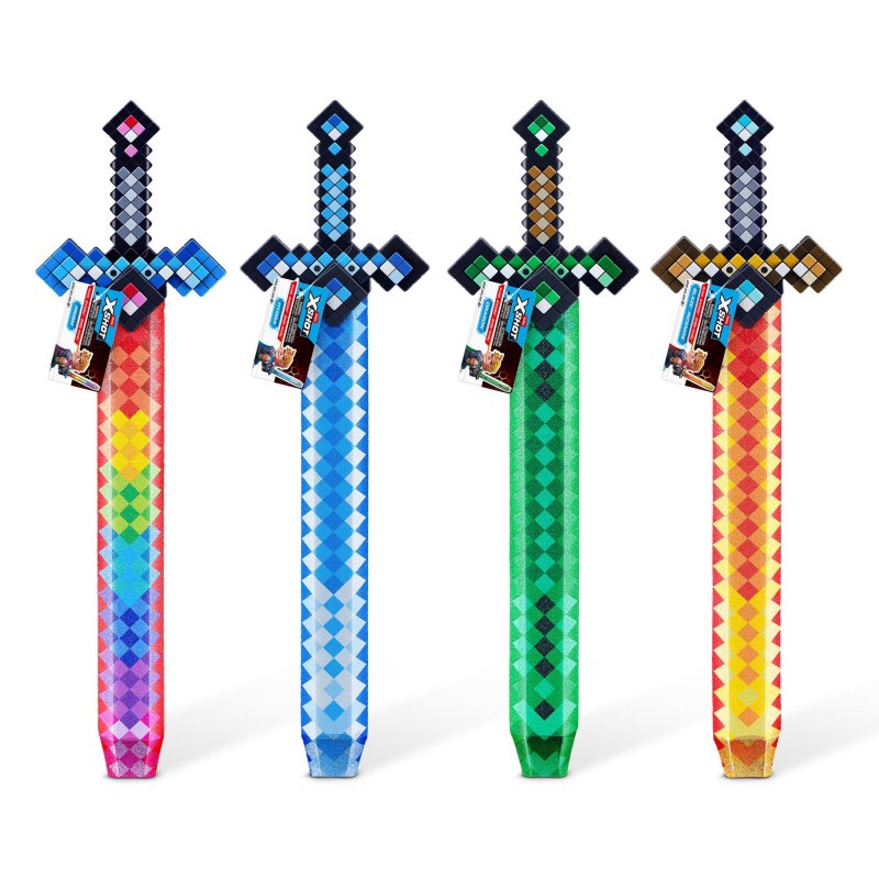 X-SHOT ZWAARD FOAM PIXEL 4 ASSORTI - 805 3526 - 805-3526