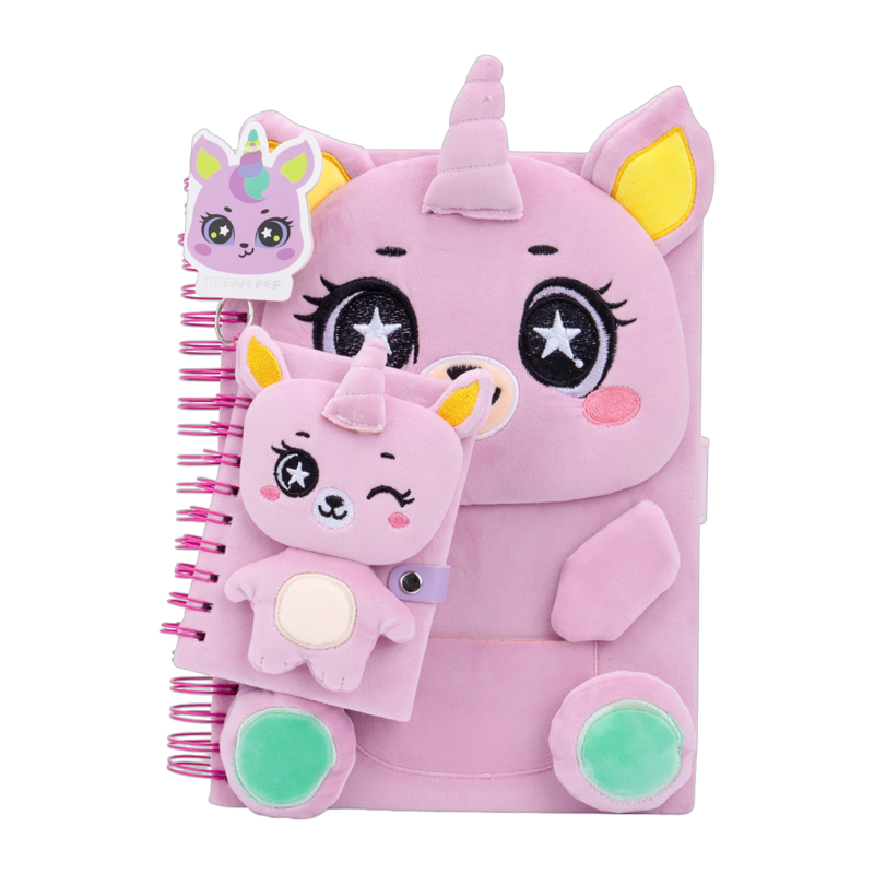 DREAM POP SCHETSBOEK FURRY UNICORN+CHARM - 8058040438927 - 655-3892