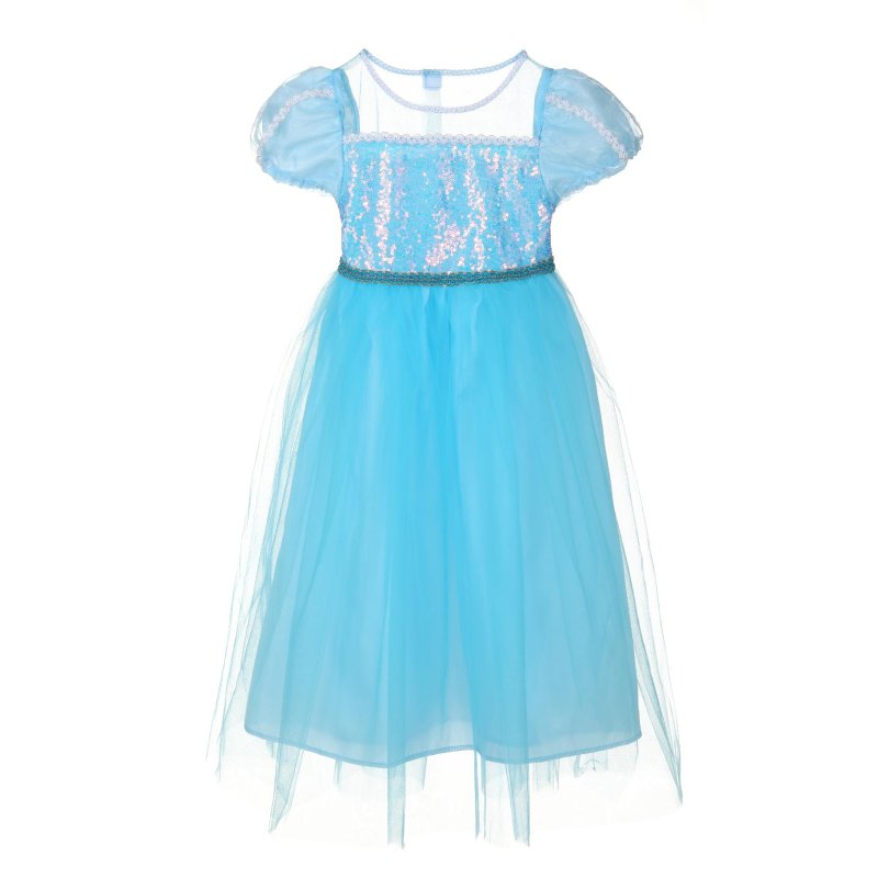 PRINSESSENJURK BLAUW 110-116 - 810 1534 - 810-1534