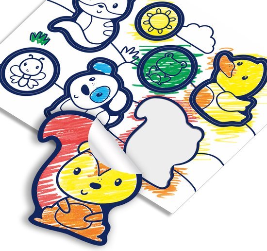 SES MY FIRST STICKERS KLEUREN - 82 1 - *0010249744