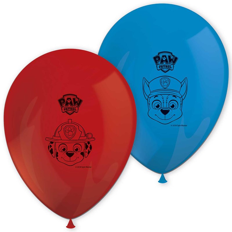 PAW PATROL READY FOR ACTION BALLONNEN 8 - 831 9977 - 831-9977