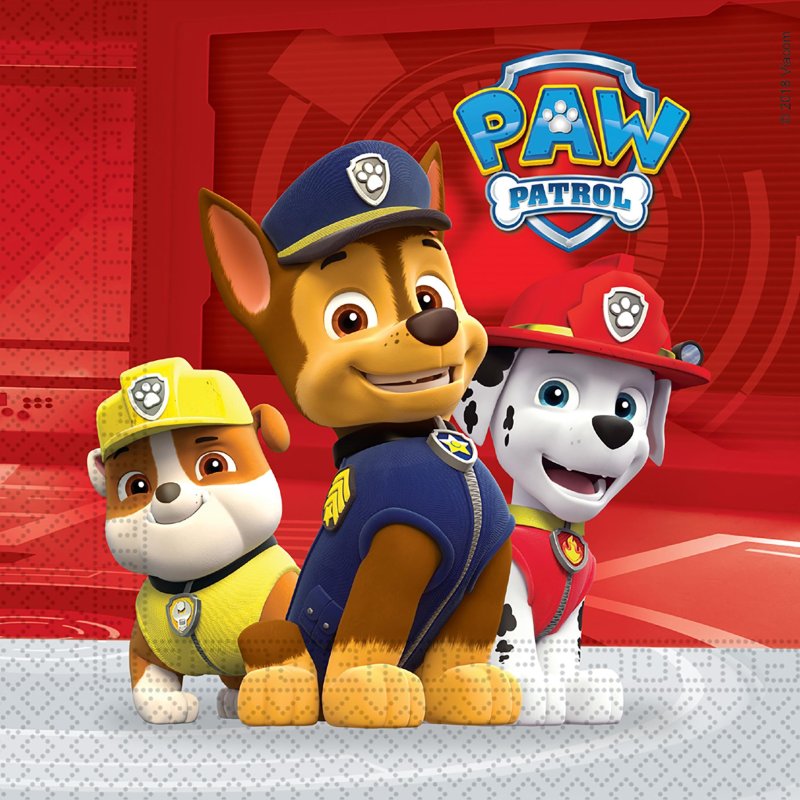 PAW PATROL READY FOR ACTION SERVETTEN 20 - 834 9777 - 834-9777