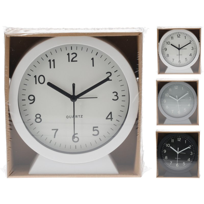 KLOK STAAND MODEL MET ALARMFUNCTIE ASSOR - 837165340 composition 001  - 837165340