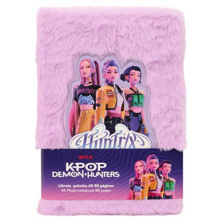 KPOP DEMON HUNTER PLUSH NOTITIEBOEK - 8412688654543 - 655-4543