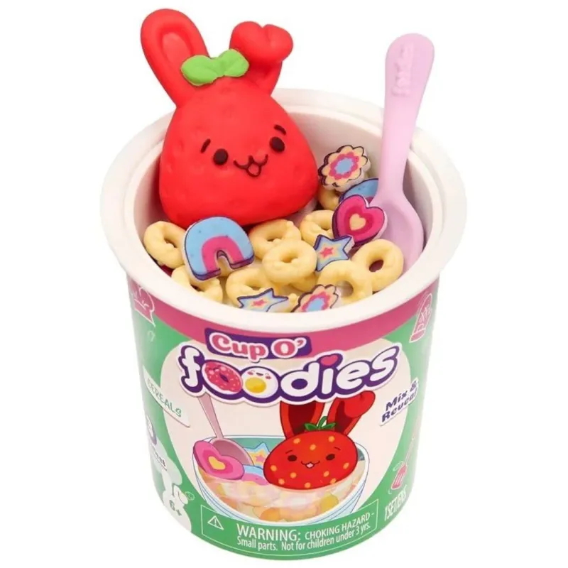 FOODIES PLUCHE IN CUP ASSORTI - 8421134933354 - 581-0599