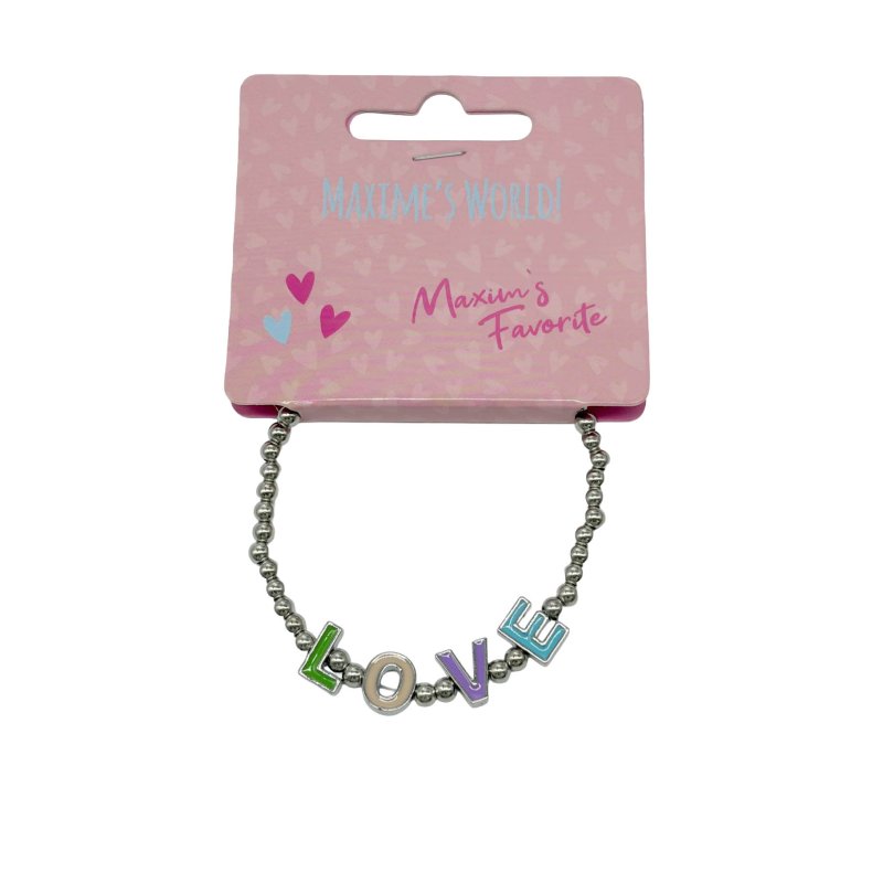 MAXIME'S FAVORITE ARMBANDJE ENJOY ZILVER - 857 6176 - 857-6176