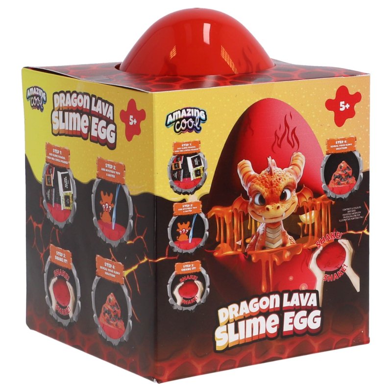 AMAZING COOL DRAGON LAVA SLIME EGG - 861 0027 - 861-0027