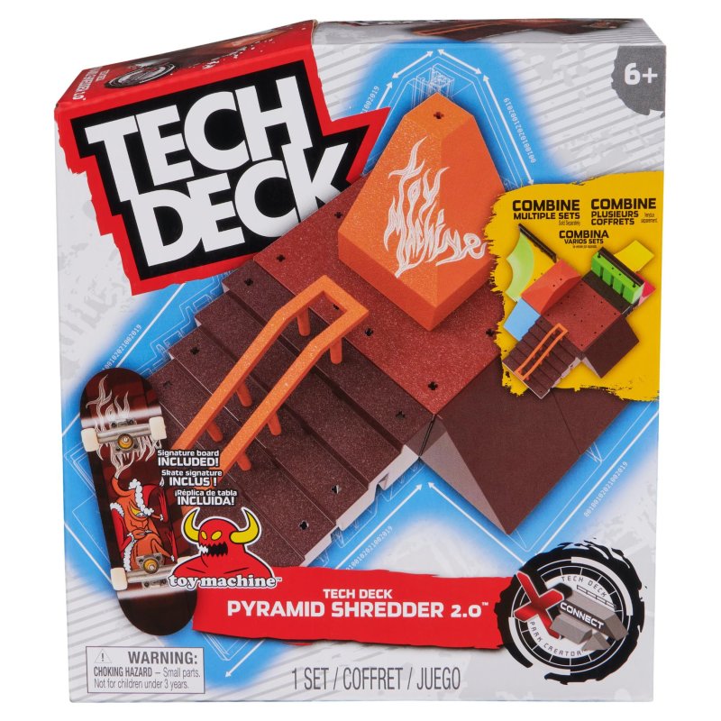 TECH DECK X-CONNECT PYRAMID SHREDDER 2.0 - 861 0357 - 861-0357