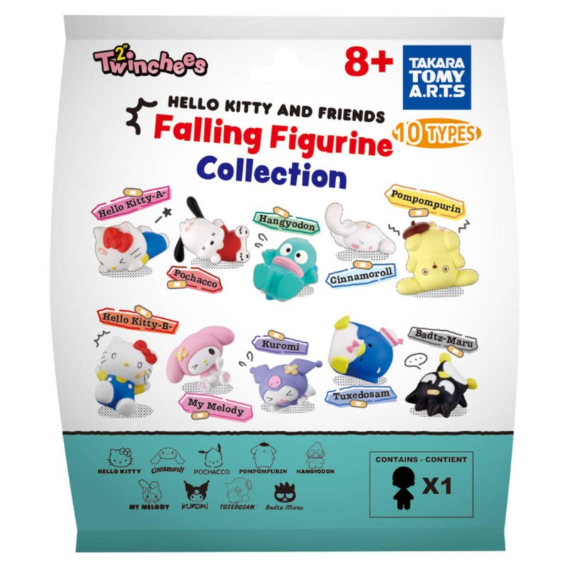 HELLO KITTY N FRIENDS FALLING FIGURINE - 861 1622 - 861-1622