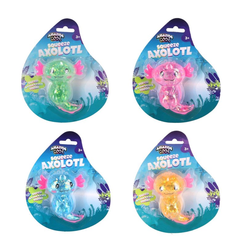 AMAZING COOL SQUEEZE AXOLOTL ASSORTI - 861 2738 - 861-2738