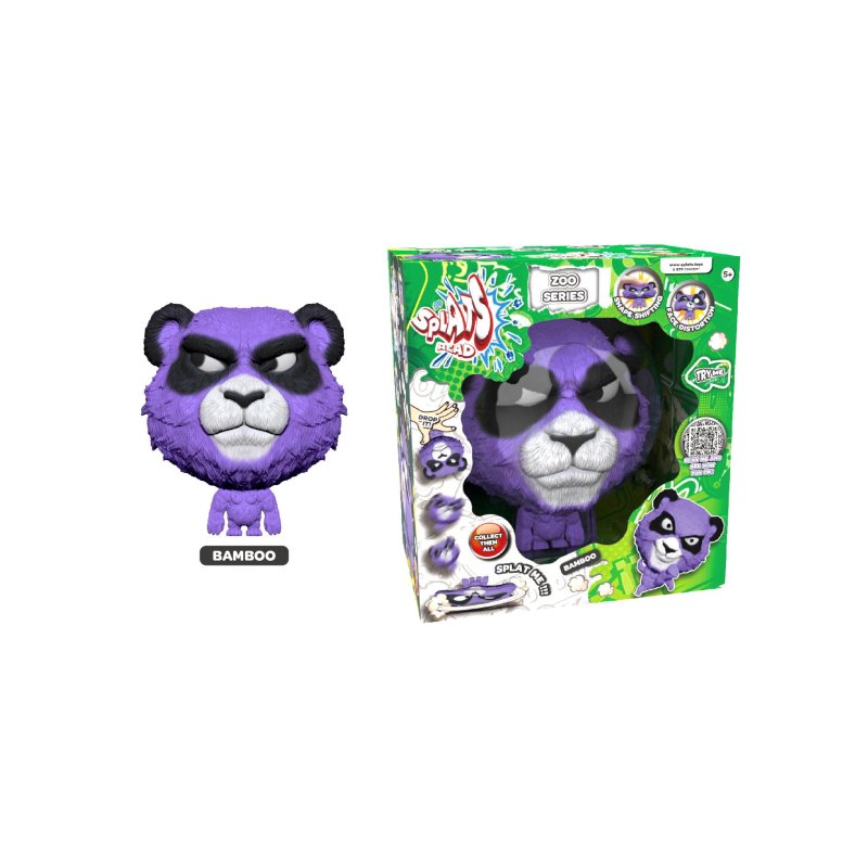 SPLATS HEAD PURPLE WOLF 11 CM - 861 3447 - 861-3447