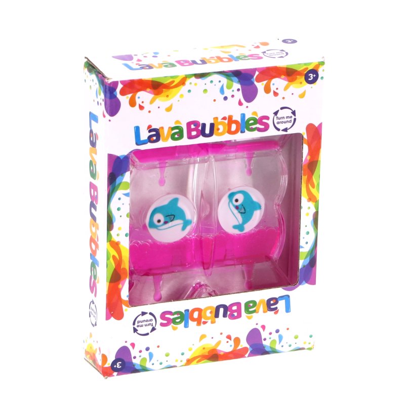 LAVA BUBBELS VLINDER MET DOLFIJN - 861 4662 - 861-4662