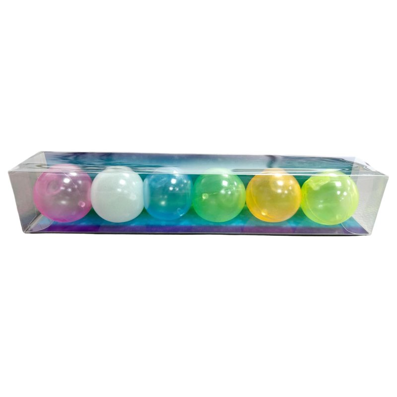 AMAZING COOL STICKY BALLS NEON 6 STUKS I - 861 7437 - 861-7437