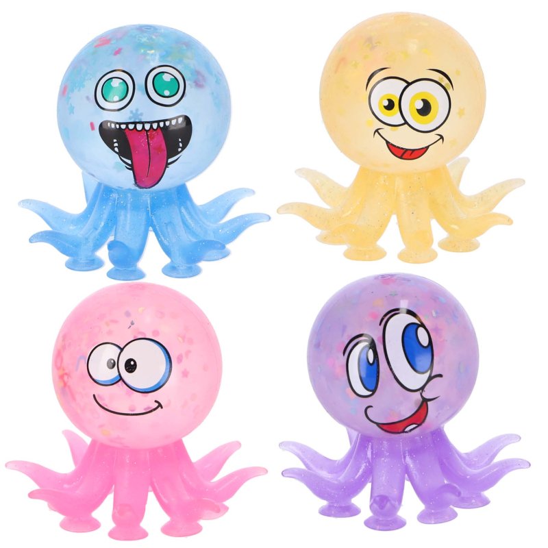 AMAZING COOL SQUEEZE OCTOPUS ASSORTI - 861 9827 - 861-9827
