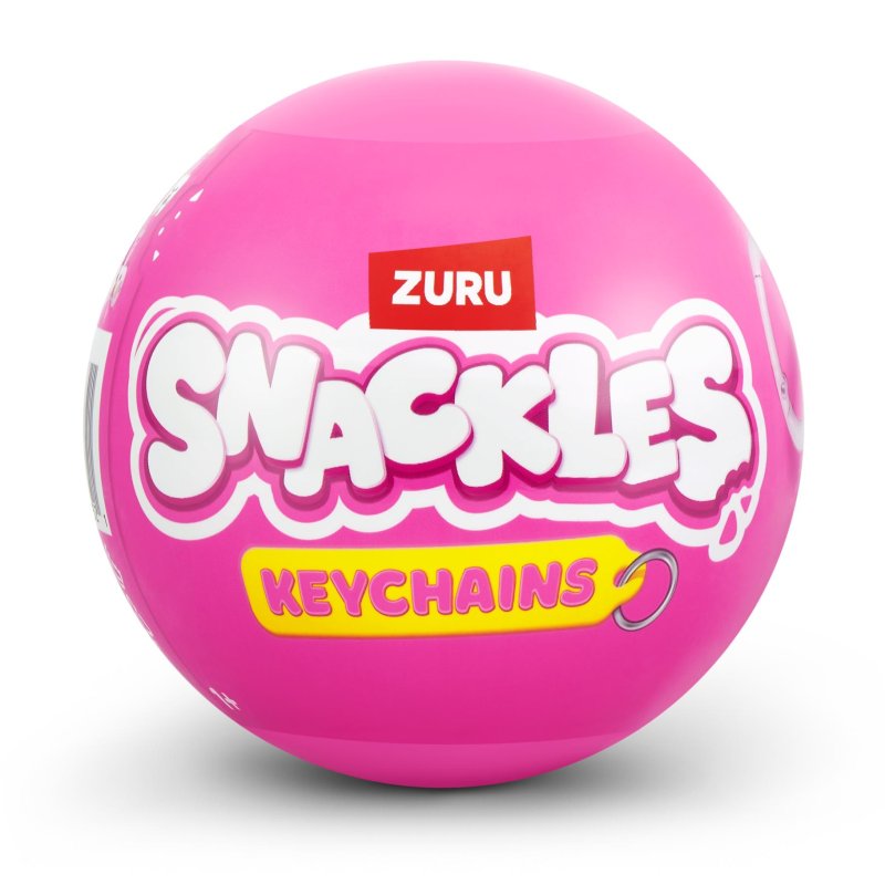 ZURU SNACKLES SLEUTELHANGER 9CM IN CAPSU - 865 6541 - 865-6541
