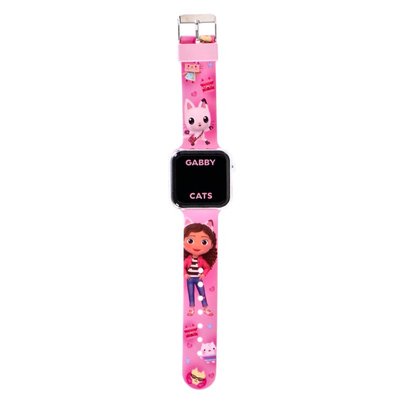 HORLOGE GABBY'S DOLLHOUSE LED - 867 4078 - 867-4078