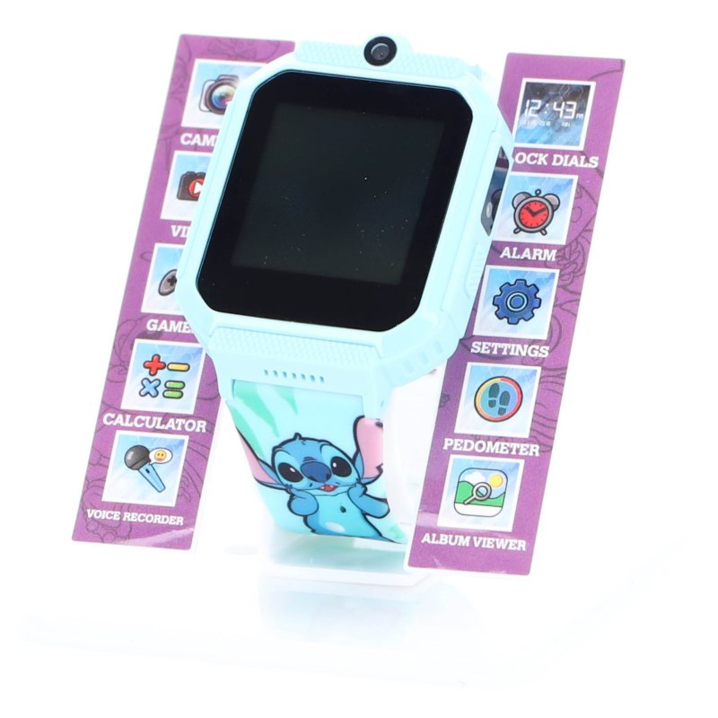 HORLOGE SMARTWATCH LILO &amp; STITCH 26 GAME - 867 4210 - 867-4210