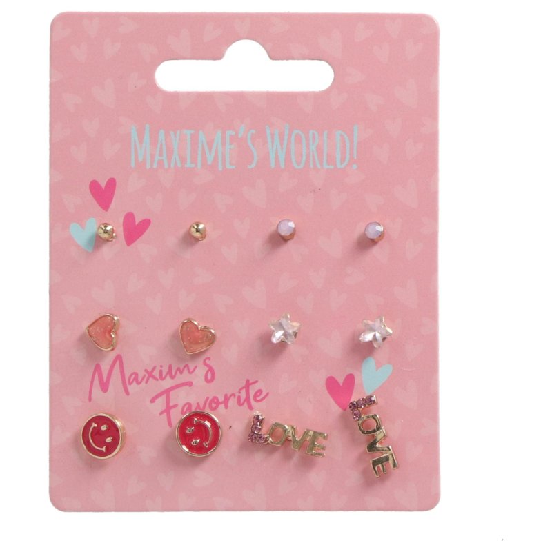 MAXIME'S FAVORITE OORBELLEN ASSORTI SMIL - 867 6008 - 867-6008