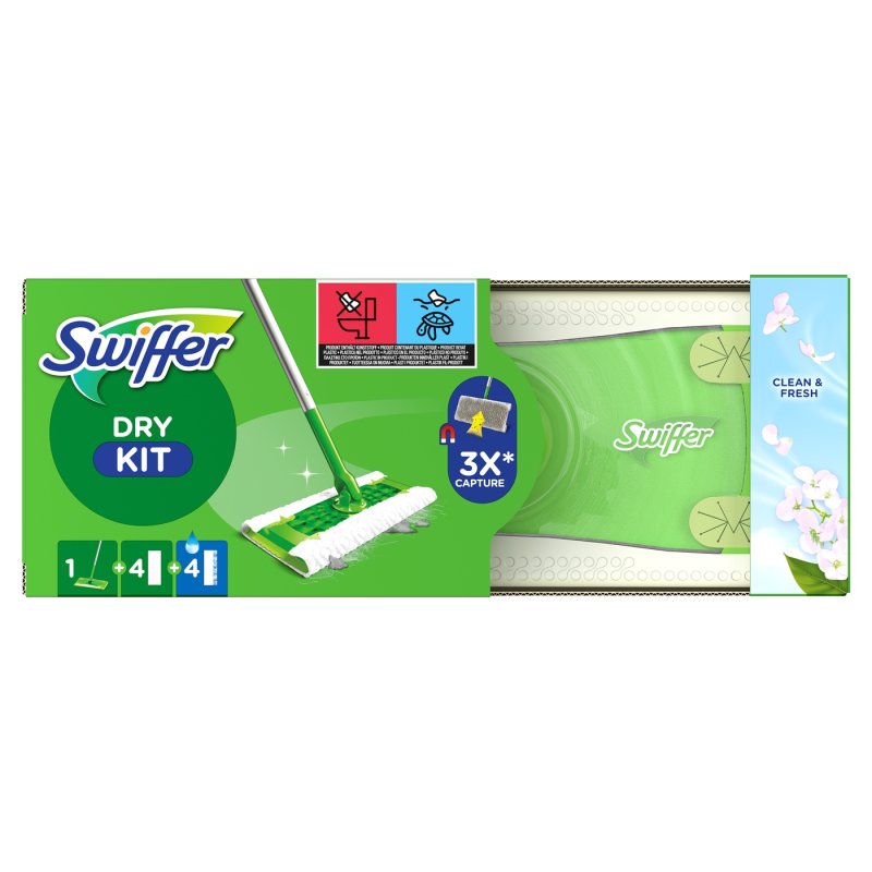 SWIFFER SWEEPER STARTERSKIT INCL. 8 NAVU - 8700216656085 - 8700216656085
