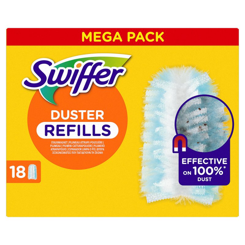 SWIFFER DUSTER NAVULLINGEN - 18 STUKS - 8700216676892 - 111-6892