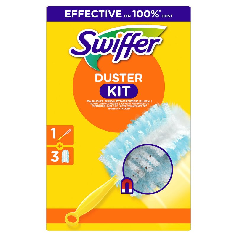 SWIFFER DUSTER STARTERKIT INCL. 3 NAVULL - 8700216676977 - 8700216676977