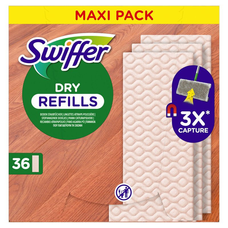 SWIFFER DRY PARKET NAVULLINGEN - 36 STUK - 8700216677257 - 8700216677257