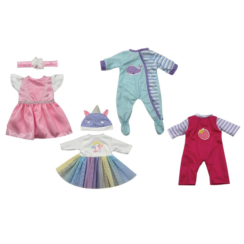 POPPENKLEDINGSET MY BEAUTIFUL DOLLSROOM - 8710124159882 - 549-2991