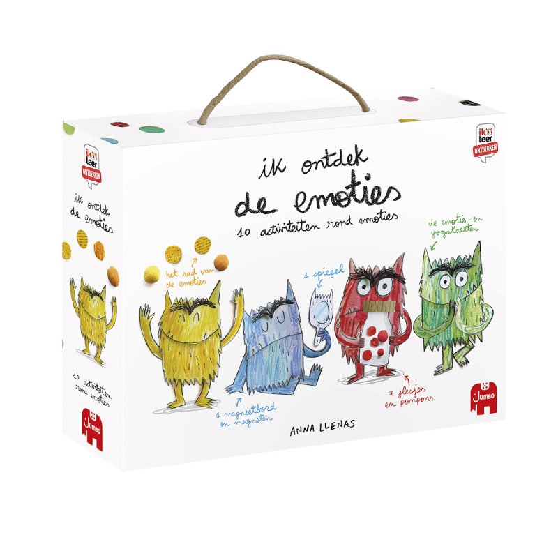 IK LEER ONTDEKKEN COLOR MONSTER EMOTIES - 8710126018385 - 608-8385