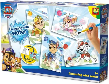 SES PAW PATROL - KLEUREN MET WATER - 8710341140816 - 250-4081