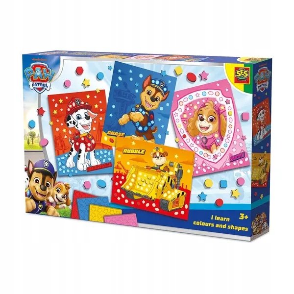 SES PAW PATROL - IK LEER KLEUREN EN VORM - 8710341140847 - 250-4084