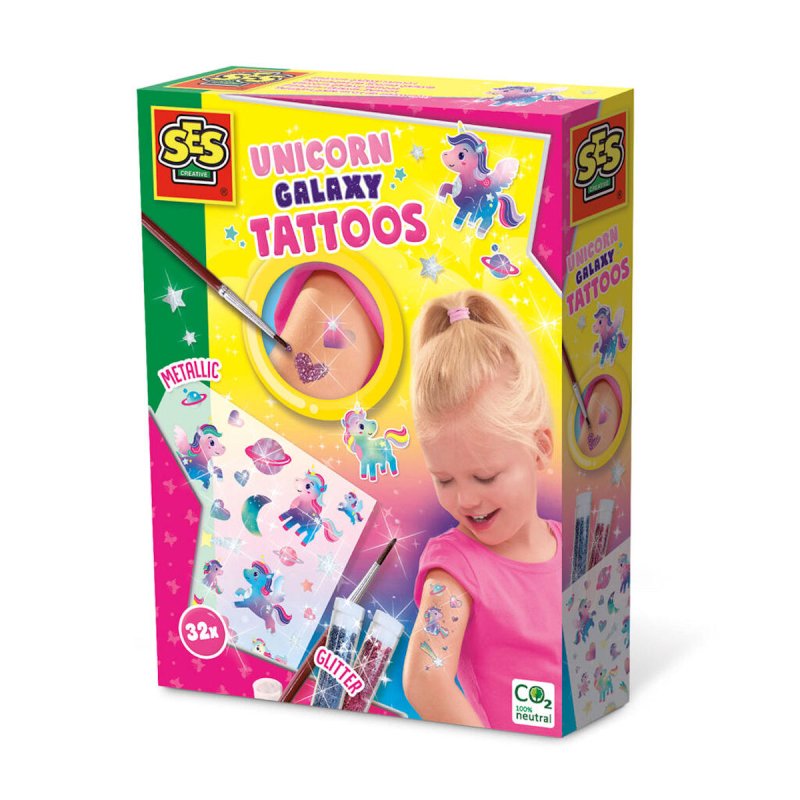 SES UNICORN GALAXY TATTOOS - 8710341147648 - 253-4764